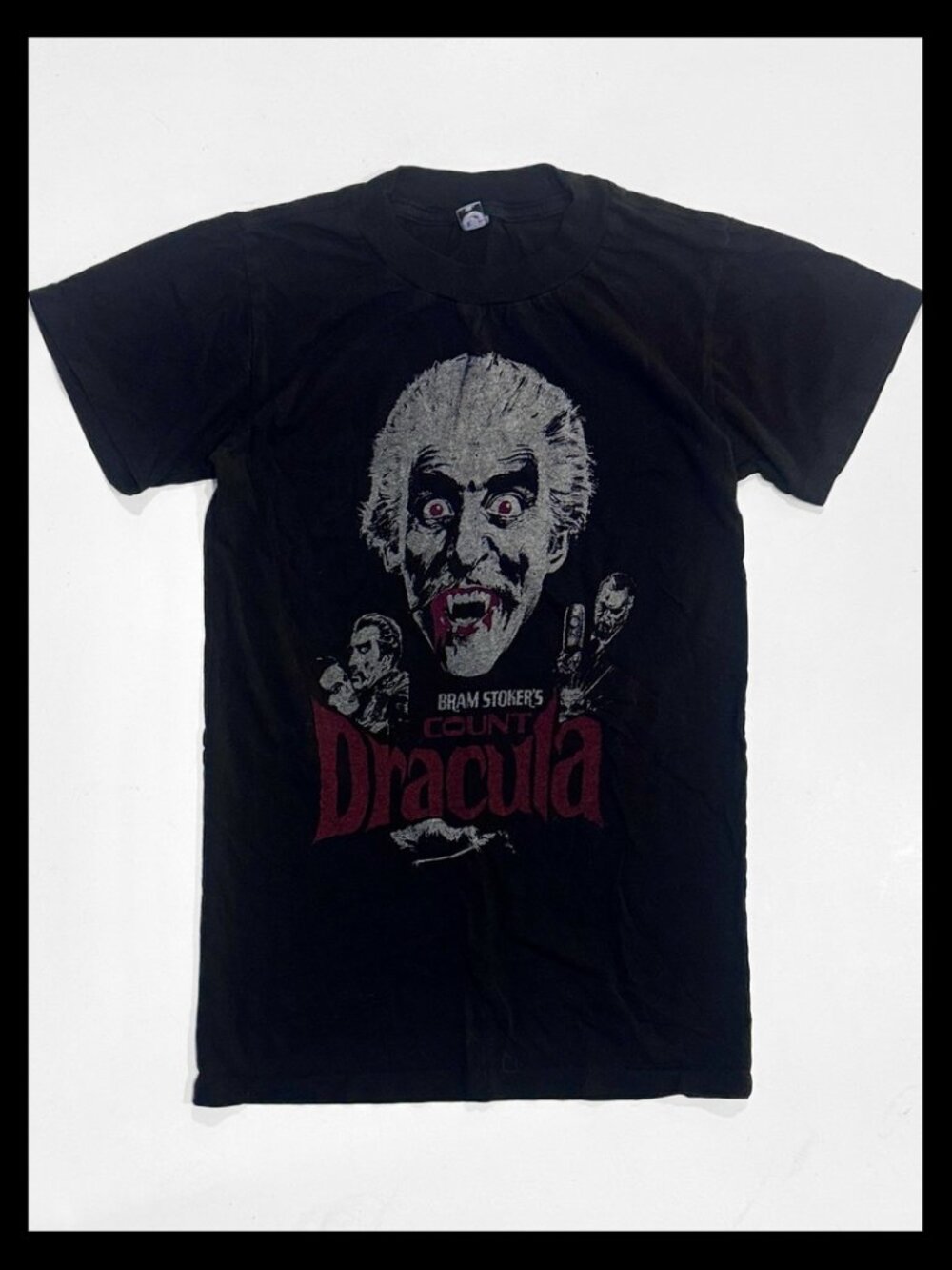 Local Boogeyman Bram Stoker's Count Dracula horror tee